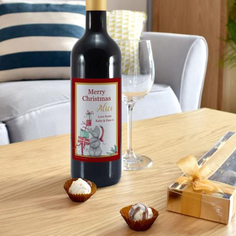 Personalised Me to You Christmas Presents Mulled Wine Extra Image 1